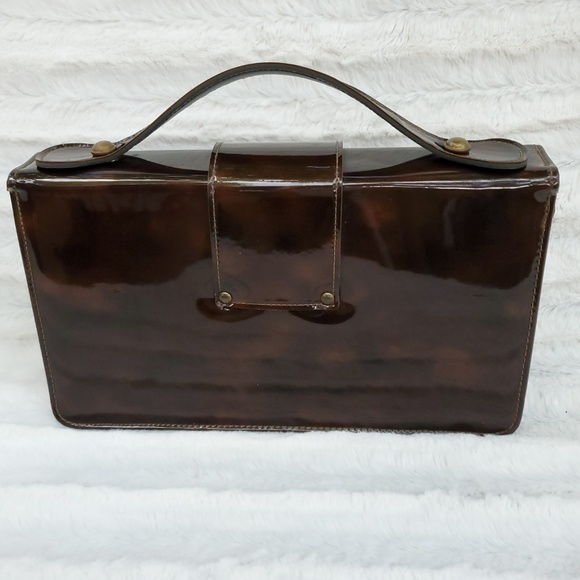 Vintage Delicato by Markay patent leather purse - Picture 6 of 6
